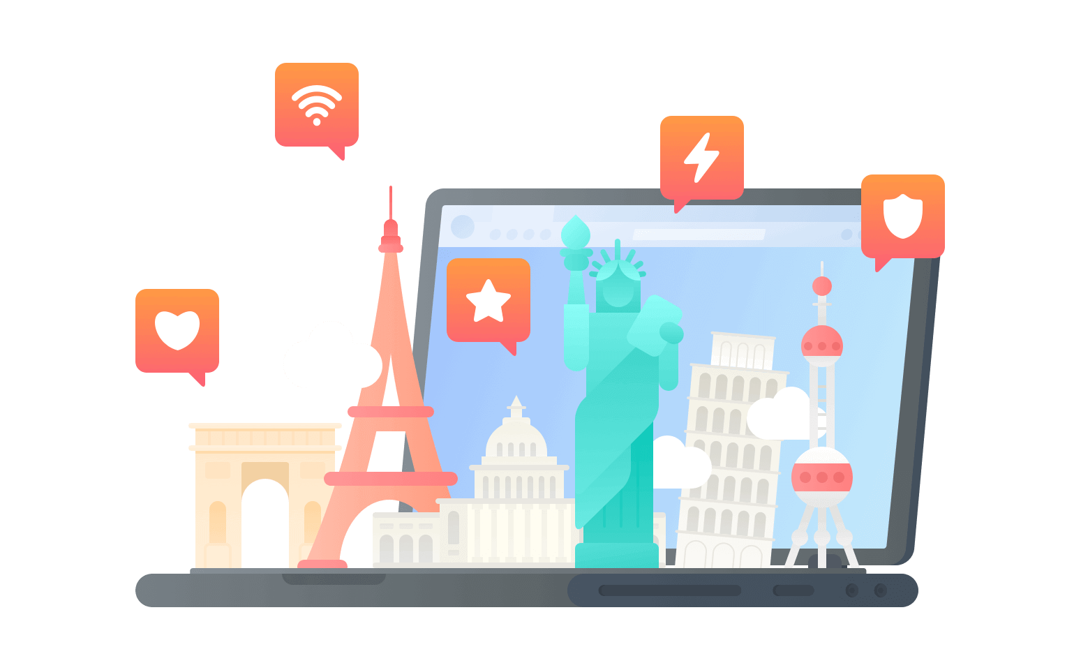 在卡塔尔连接到中国的加速器 - 大陆VPN